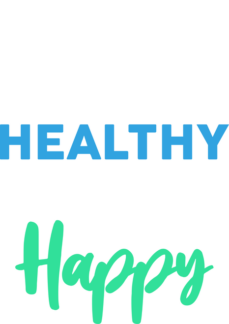 Go Healthy and Happy Poster Canvas Movie Film Print A0 A1 A2 A3 A4 A5 A6 Art Wal