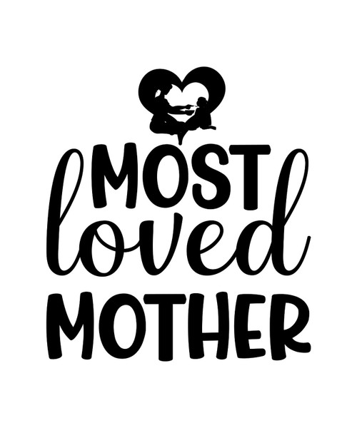 Most loved mother-01 Poster Canvas Movie Film Print A0 A1 A2 A3 A4 A5 A6 Art Wal