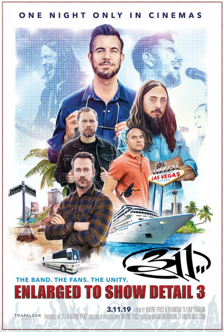 311_ Enlarged to Show Detail 3 (2019)_0 Movie Film Poster Canvas iconic design