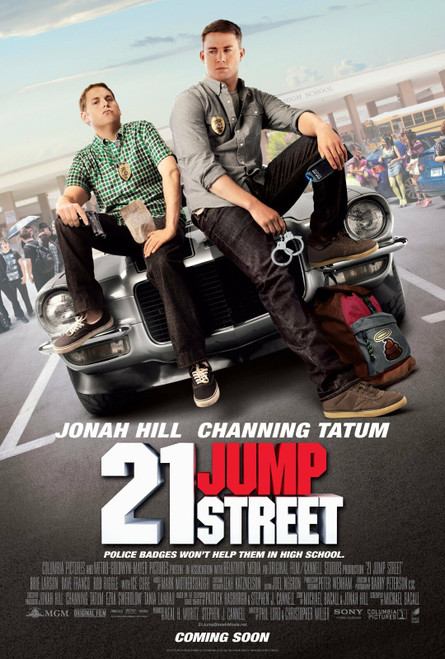 21 Jump Street (2012)_4 Movie Film Poster Canvas iconic design