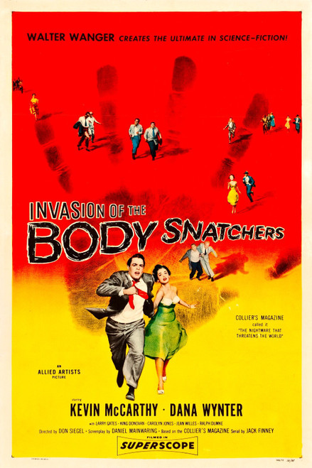 INVASION OF THE BODY SNATCHERS (1956) 1 Poster Canvas Movie Film Print A0 A1 A2