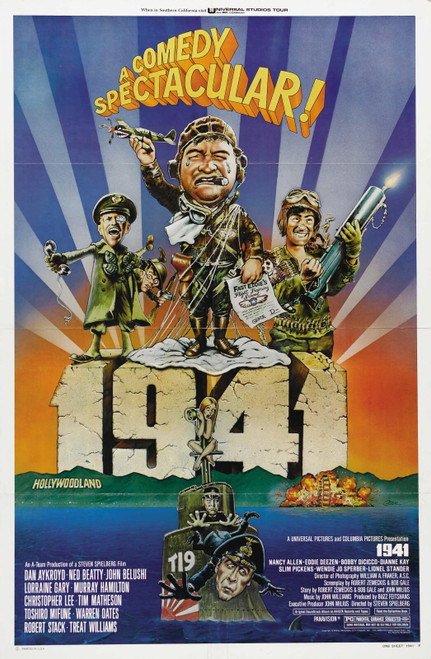 1941 (1979)_2 Movie Film Poster Canvas iconic design