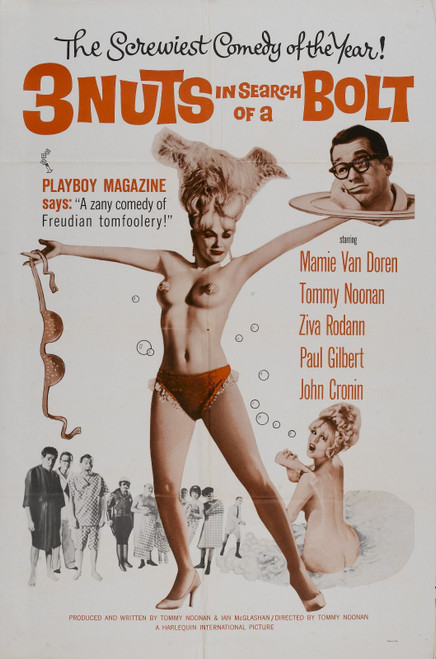 3 Nuts In Search Of Bolt 02 Poster Canvas Movie Film Print A0 A1 A2 A3 A4 A5 A6