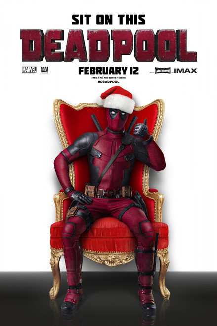 Deadpool (2016)_2 Movie Film Poster Canvas iconic design