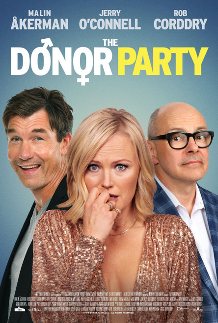 The Donor Party (2023)_0 Poster Canvas Movie Film Print A0 A1 A2 A3 A4 A5 A6 Art