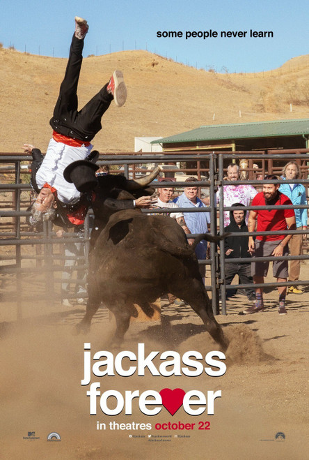 Jackass Forever 3 Poster Canvas Movie Film Print A0 A1 A2 A3 A4 A5 A6 Art Wall D