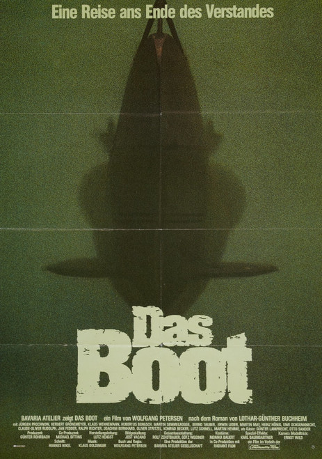 Das Boot (1982)_5 Movie Film Poster Canvas iconic design