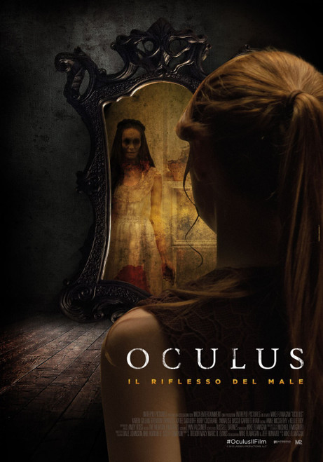 Oculus (2014)_4 Poster Canvas Movie Film Print A0 A1 A2 A3 A4 A5 A6 Art Wall Dec