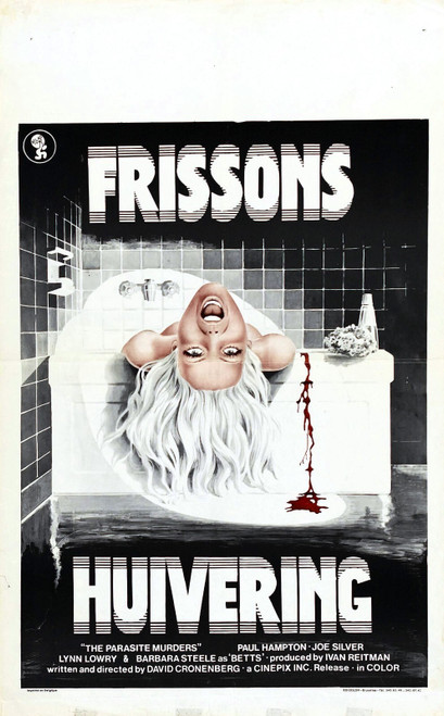 Shivers 03 Poster Canvas Movie Film Print A0 A1 A2 A3 A4 A5 A6 Art Wall Decorati