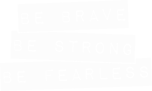 BeBraveBeStong WHT Poster Canvas Movie Film Print A0 A1 A2 A3 A4 A5 A6 Art Wall