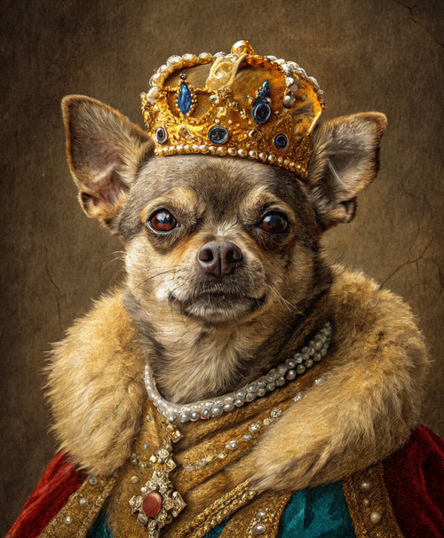 King Pet PortraitRoyal Pet PortraitRegal Pet PortraitCommender Pet PortraitCusto