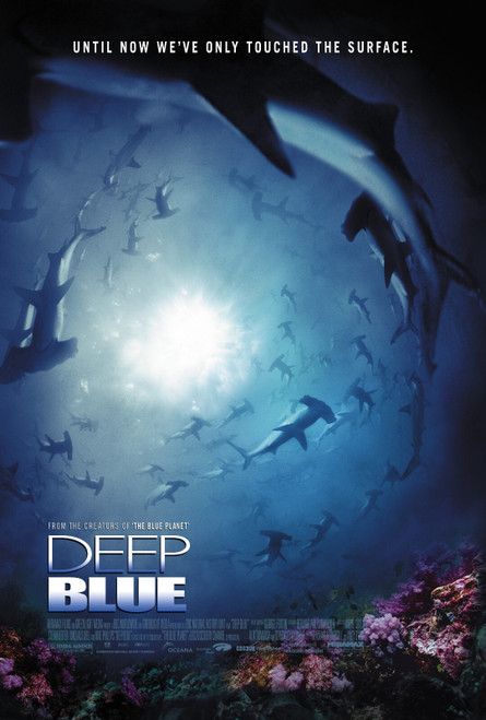 Deep Blue (2004)_3 Movie Film Poster Canvas iconic design