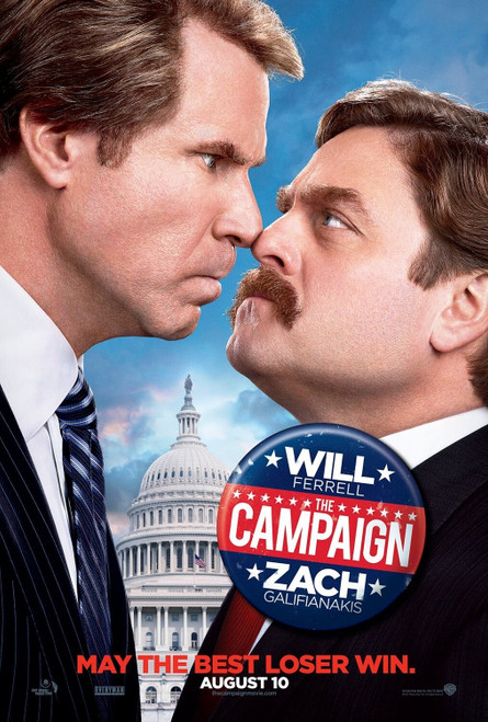 The Campaign (2012)_1 Poster Canvas Movie Film Print A0 A1 A2 A3 A4 A5 A6 Art Wa