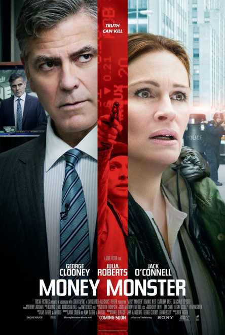 Money Monster (2016)_3 Poster Canvas Movie Film Print A0 A1 A2 A3 A4 A5 A6 Art W