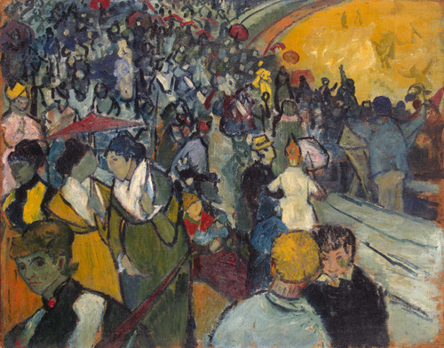Vincent Van Gogh - Les Arenes Poster Canvas Movie Film Print A0 A1 A2 A3 A4 A5