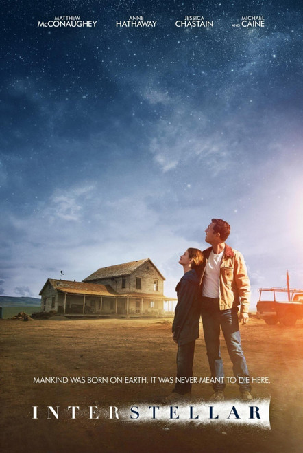 Interstellar (2014) SPECIAL Poster Canvas Movie Film Print A0 A1 A2 A3 A4 A5 A6