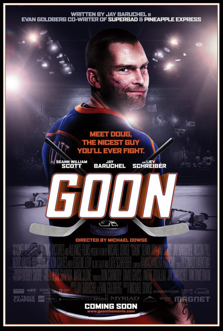 Goon (2012)_5 Movie Film Poster Canvas iconic design