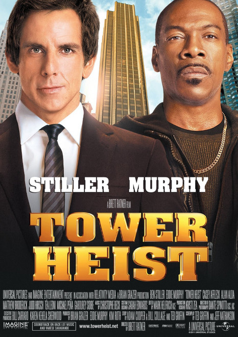Tower Heist (2011)_3 Poster Canvas Movie Film Print A0 A1 A2 A3 A4 A5 A6 Art Wal