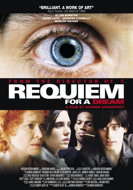 Requiem for a Dream (2000)_3 Poster Canvas Movie Film Print A0 A1 A2 A3 A4 A5 A6