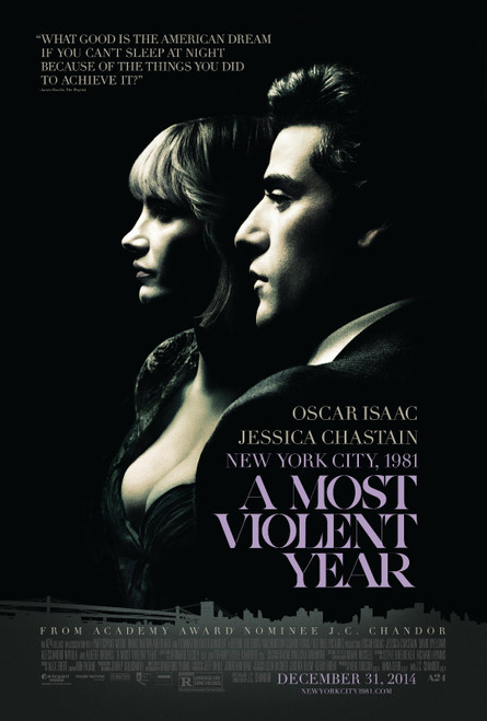 A Most Violent Year (2014)_3 Movie Film Poster Canvas iconic design