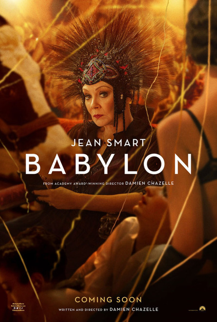Babylon (2022)_4 Movie Film Poster Canvas iconic design Babylon (2022)_4 Movie Film Poster Canvas iconic design