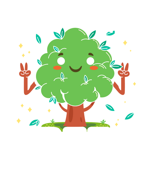 22. Happy Little Trees Poster Canvas Movie Film Print A0 A1 A2 A3 A4 A5 A6 Art W