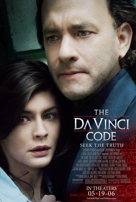 The Da Vinci Code (2006)_9 Poster Canvas Movie Film Print A0 A1 A2 A3 A4 A5 A6 A