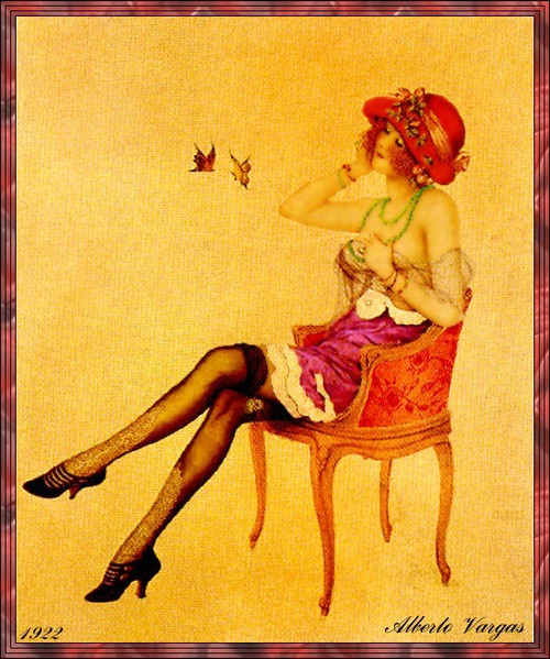 Alberto_Vargas_Pin-Up_Art_179 Art Gallery Poster Canvas Print Wall Decoration A0