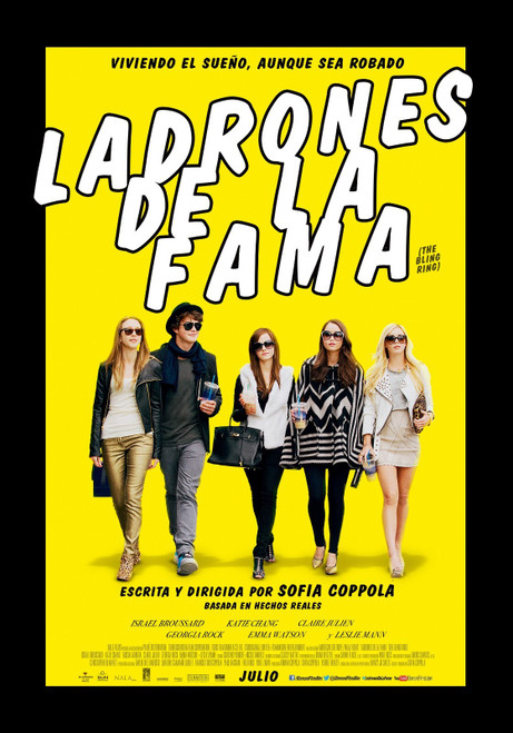 The Bling Ring (2013)_5 Poster Canvas Movie Film Print A0 A1 A2 A3 A4 A5 A6 Art