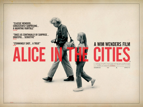 Alice in the Cities (1977)_0 Movie Film Poster Canvas iconic design