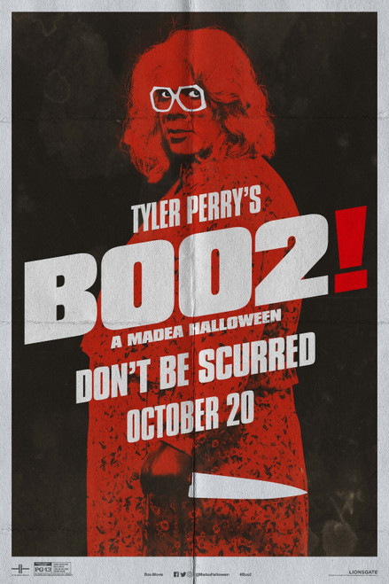 Boo 2! A Madea Halloween (2017)_5 Movie Film Poster Canvas iconic design
