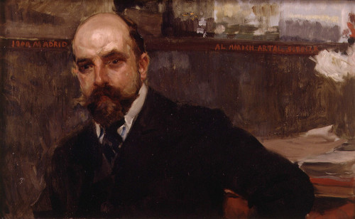 Sorolla_y_Bastida_Joaquin_Conde_de_Artal Poster Canvas Movie Film Print A0 A1 A2