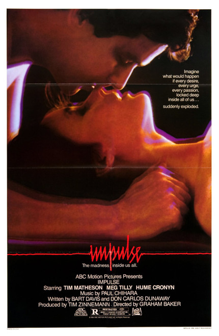 Impulse (1984)_0 Poster Canvas Movie Film Print A0 A1 A2 A3 A4 A5 A6 Art Wall De