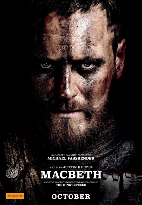 Macbeth (2015)_2 Poster Canvas Movie Film Print A0 A1 A2 A3 A4 A5 A6 Art Wall De