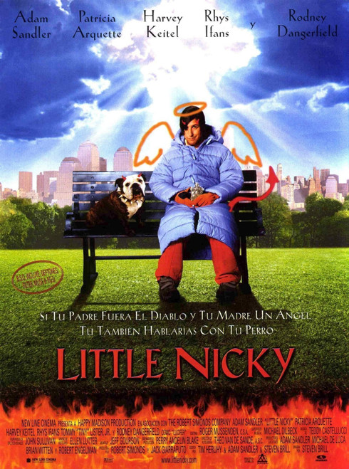 Little Nicky (2000)_2 Poster Canvas Movie Film Print A0 A1 A2 A3 A4 A5 A6 Art Wa