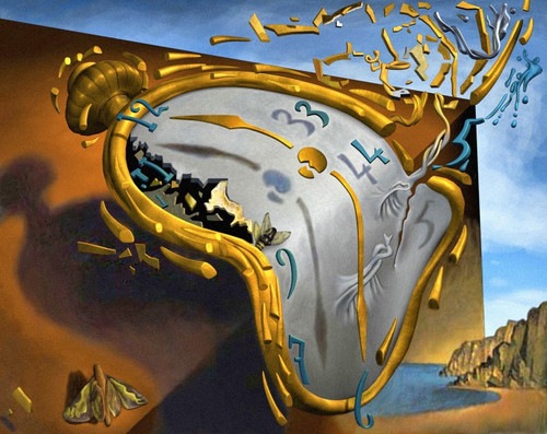 Salvador Dali - Melting clock Poster Canvas Movie Film Print A0 A1 A2 A3 A4 A5 A Salvador Dali - Melting clock Poster Canvas Movie Film Print A0 A1 A2 A3 A4 A5 A