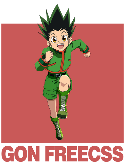 Gon Freecss 43 Poster Canvas Fanmade Prints A0 A1 A2 A3 A4 A5 A6