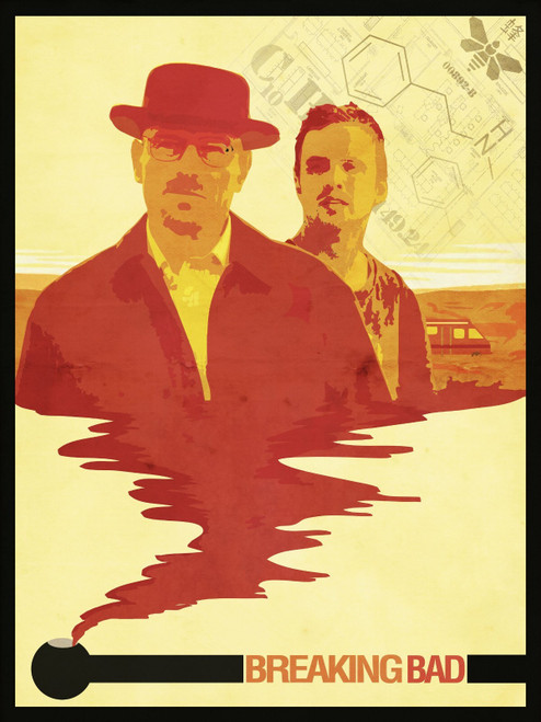Breaking Bad 7 Poster Canvas Movie Film Print A0 A1 A2 A3 A4 A5 A6 Art Wall Deco