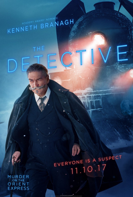 Murder on the Orient Express (2017)_4 Poster Canvas Movie Film Print A0 A1 A2 A3