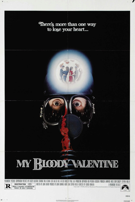 My Bloody Valentine 01 Poster Canvas Movie Film Print A0 A1 A2 A3 A4 A5 A6 Art W