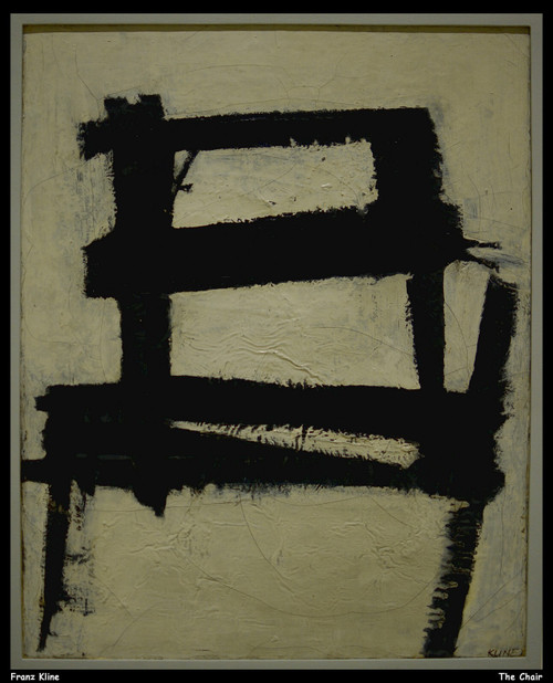 franz-kline---the-chair--jpb_21658768113_o(1) Poster Canvas Movie Film Print A0
