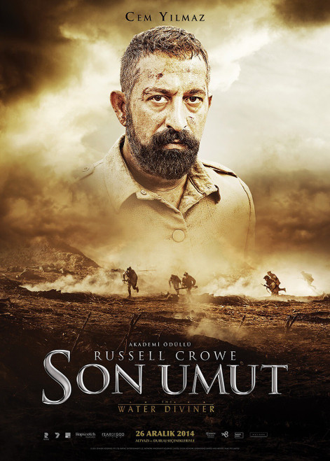 The Water Diviner (2014)_7 Poster Canvas Movie Film Print A0 A1 A2 A3 A4 A5 A6 A