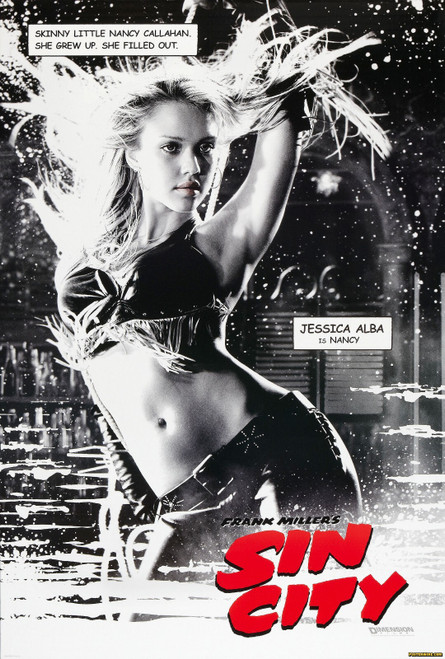 sin_city Poster Canvas Movie Film Print A0 A1 A2 A3 A4 A5 A6 Art Wall Decoration