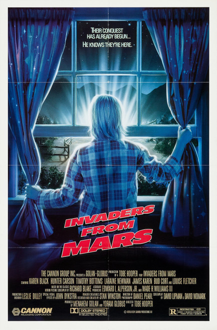 Invaders from Mars (1986)_2 Poster Canvas Movie Film Print A0 A1 A2 A3 A4 A5 A6