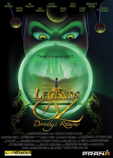 Legends of Oz_ Dorothy_s Return (2014)_1 Poster Canvas Movie Film Print A0 A1 A2