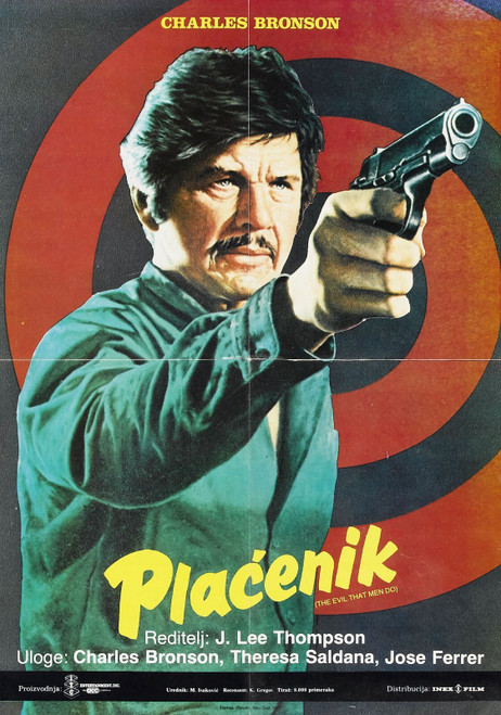 Evil That Men Do 02 Poster Canvas Movie Film Print A0 A1 A2 A3 A4 A5 A6 Art Wall