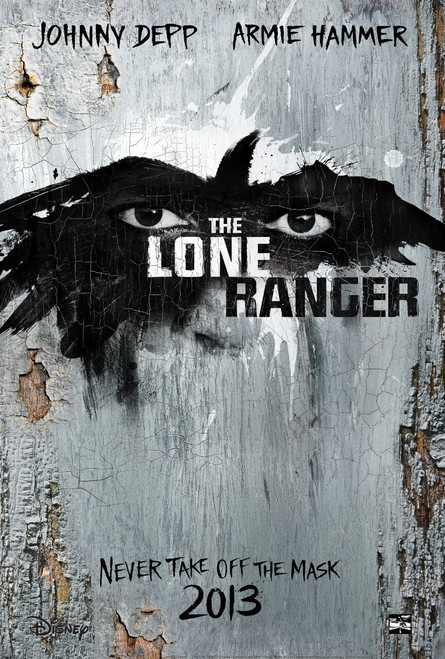 The Lone Ranger (2013)_1 Poster Canvas Movie Film Print A0 A1 A2 A3 A4 A5 A6 Art