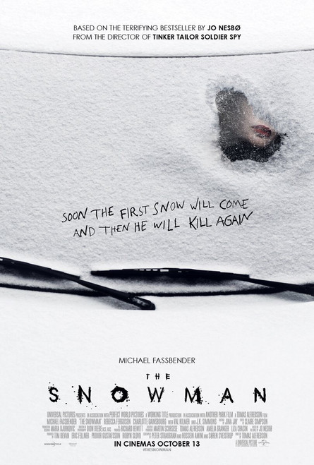 The Snowman (2017)_5 Poster Canvas Movie Film Print A0 A1 A2 A3 A4 A5 A6 Art Wal