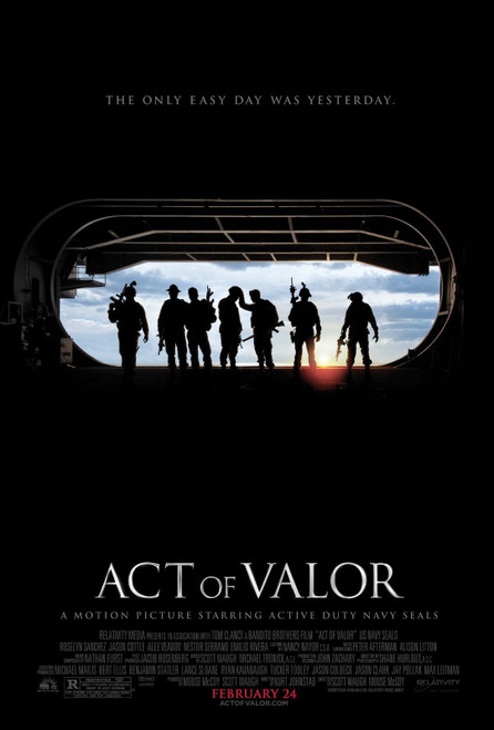 Act of Valor (2012)_1 Movie Film Poster Canvas iconic design