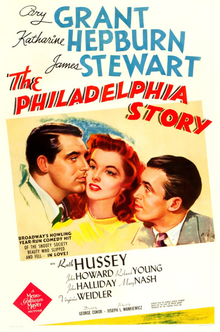 THE PHILADELPHIA STORY (1940) 1 Poster Canvas Movie Film Print A0 A1 A2 A3 A4 A5
